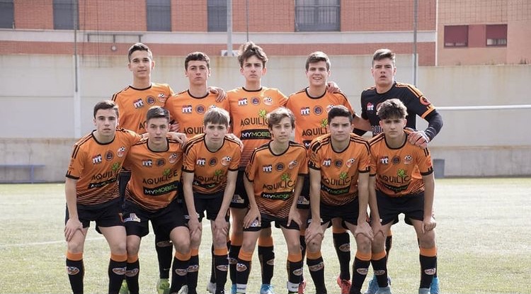 Equipo Juvenil Preferente de la EFB de Miguelturra.