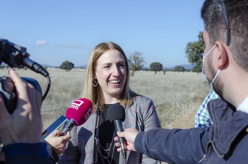 María Jesús Villaverde, vicepresidenta primera de la Diputación de Ciudad Real.
