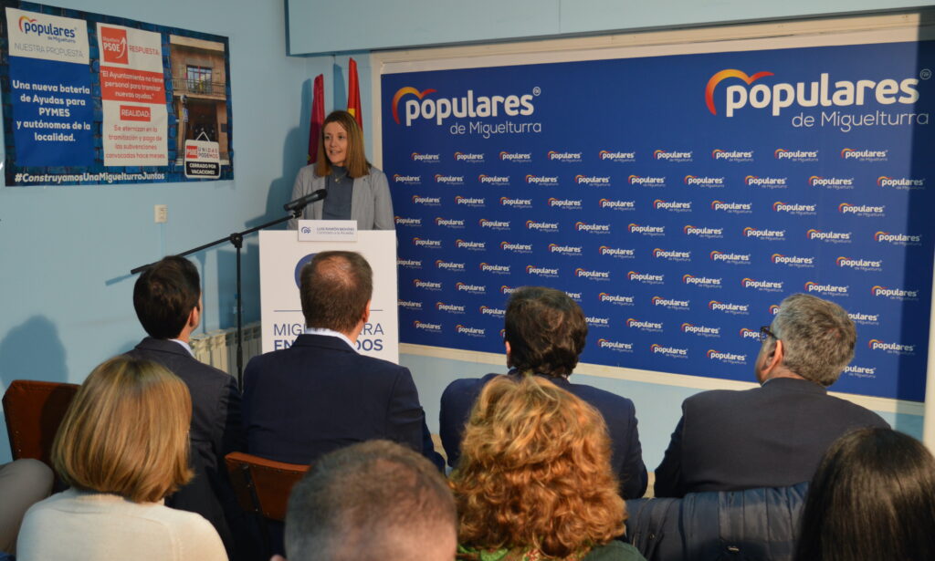 Carmen Mohíno, secretaria general del PP de Miguelturra (Foto: Diario de Miguelturra).