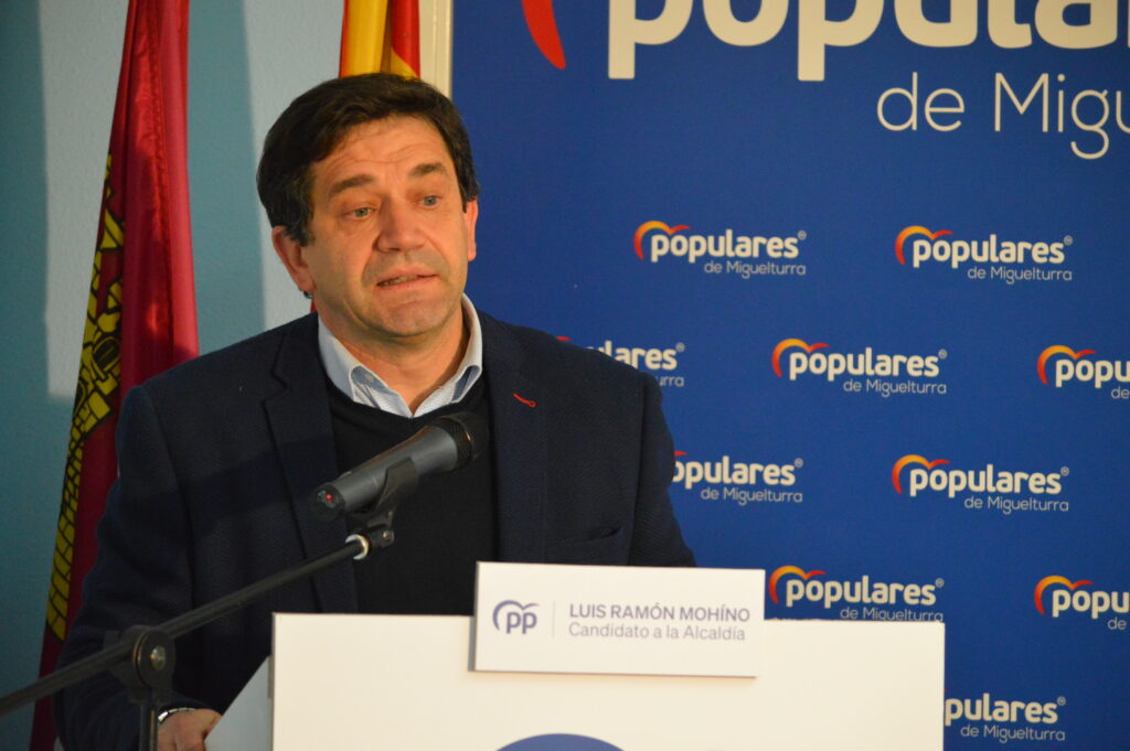 Miguel Ángel Valverde, presidente provincial del PP (Foto: Diario de Miguelturra).