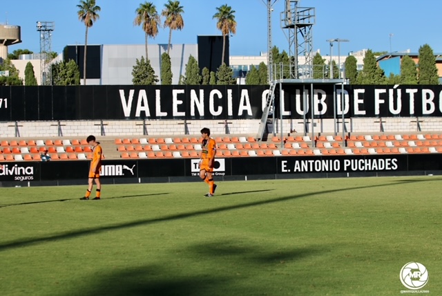 La EFB Miguelturra visita la Ciudad Deportiva del Valencia en la cuarta jornada de liga (Foto: @mariquilla2999).