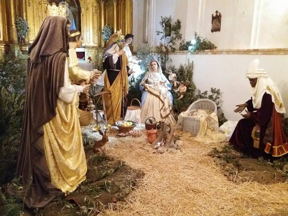 Belén año 2016 (Foto: Hermandad Santo Sepulcro).