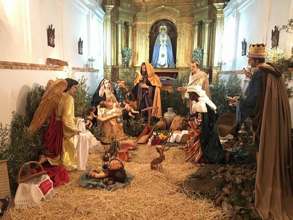 Belén año 2017 (Foto: Hermandad Santo Sepulcro).