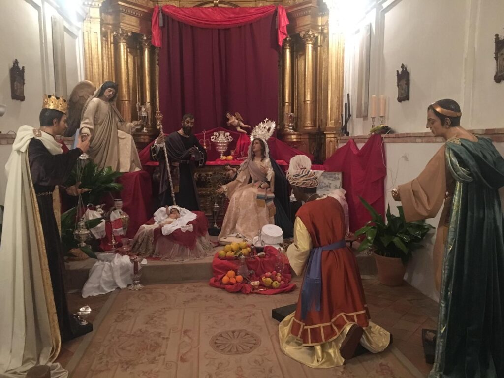 Belén año 2018 (Foto: Hermandad Santo Sepulcro).