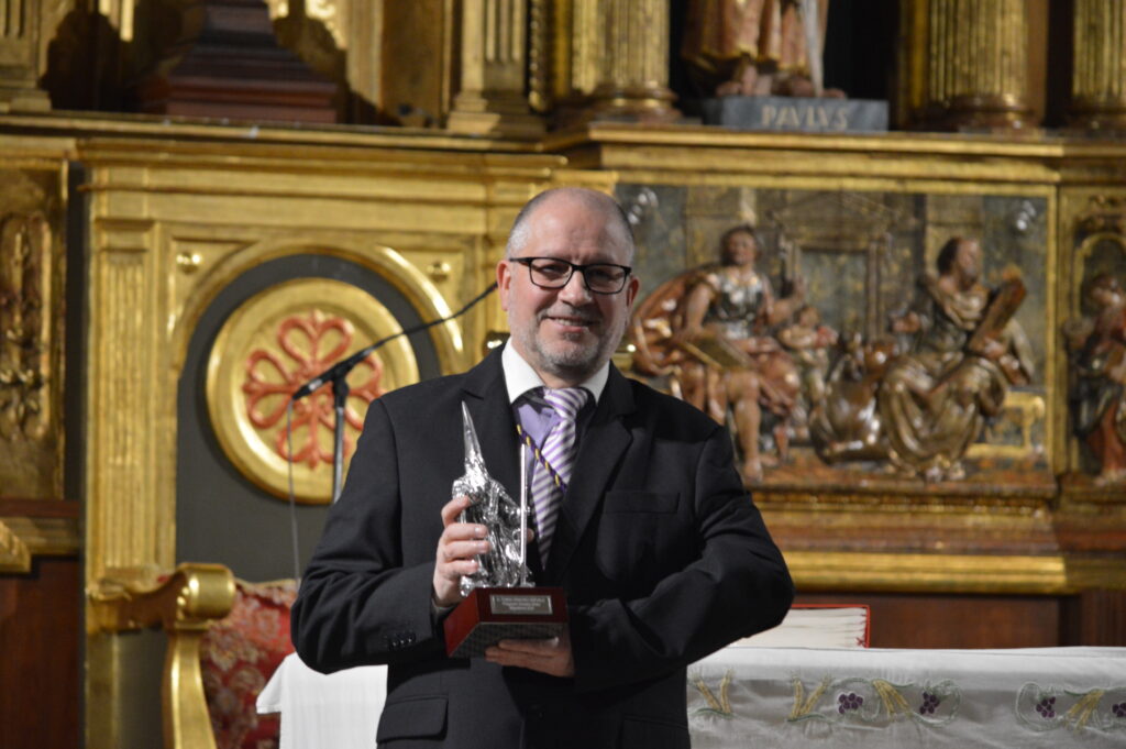 "Animo a que cojáis vuestras túnicas y acompañéis a Cristo": Tomás Sánchez Arévalo pregonero de la Semana Santa 2024