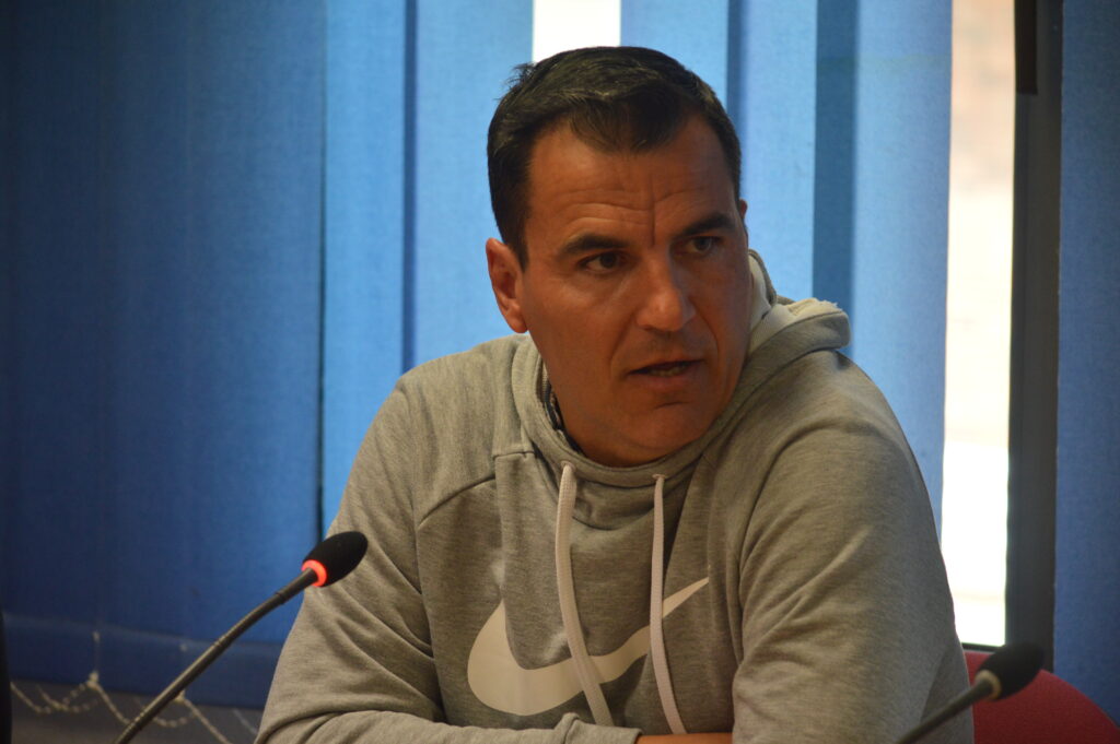 David Martín, coordinador del Campus de Fútbol (Foto: Diario de Miguelturra).