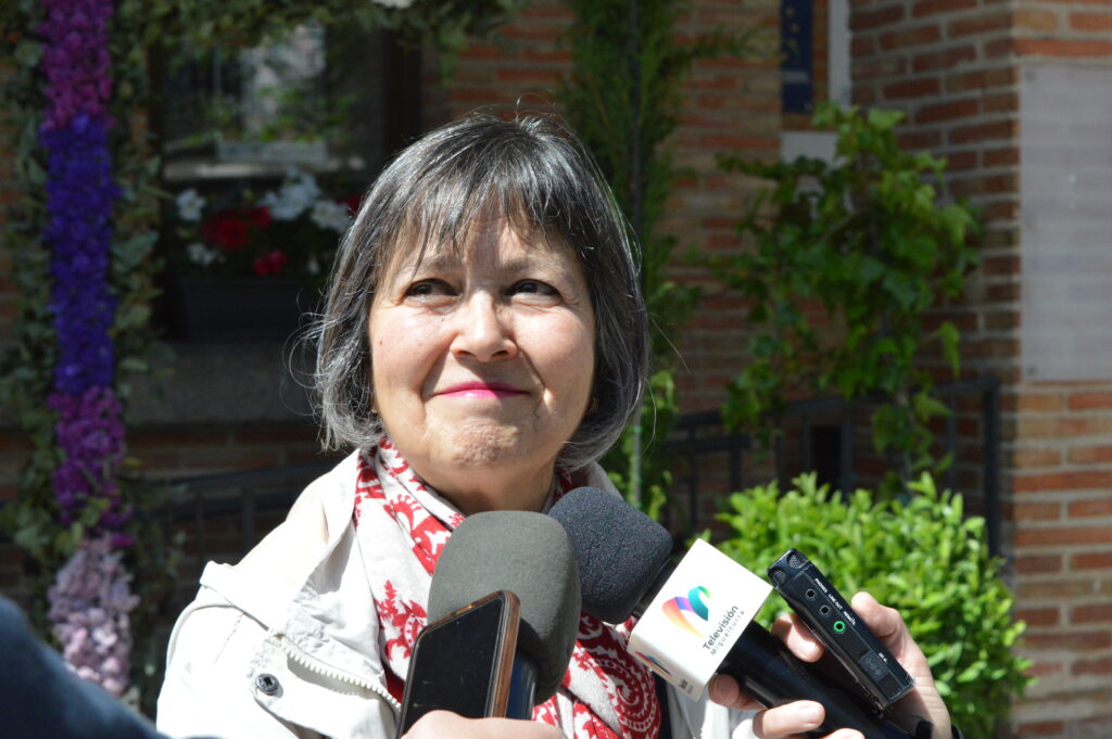 María Dolores Asensio, presidenta de Nazarín (Foto: Diario de Miguelturra).