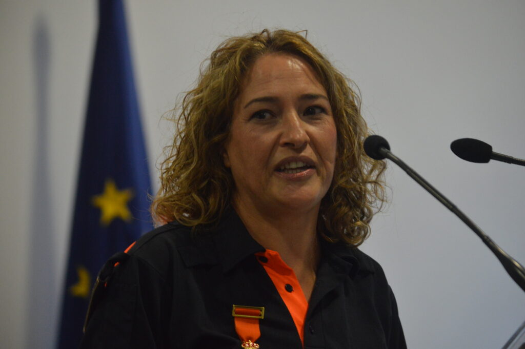Estrella Parras, exjefa de Protección Civil de Miguelturra (Foto: Diario de Miguelturra).