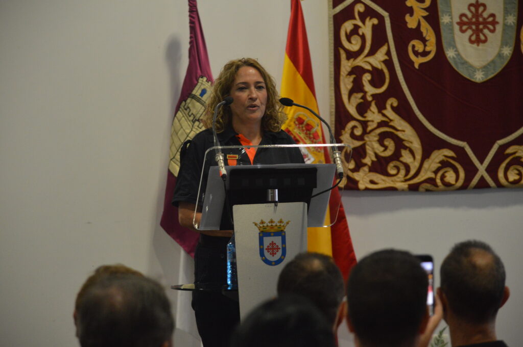 Estrella Parras, exjefa de Protección Civil de Miguelturra (Foto: Diario de Miguelturra).