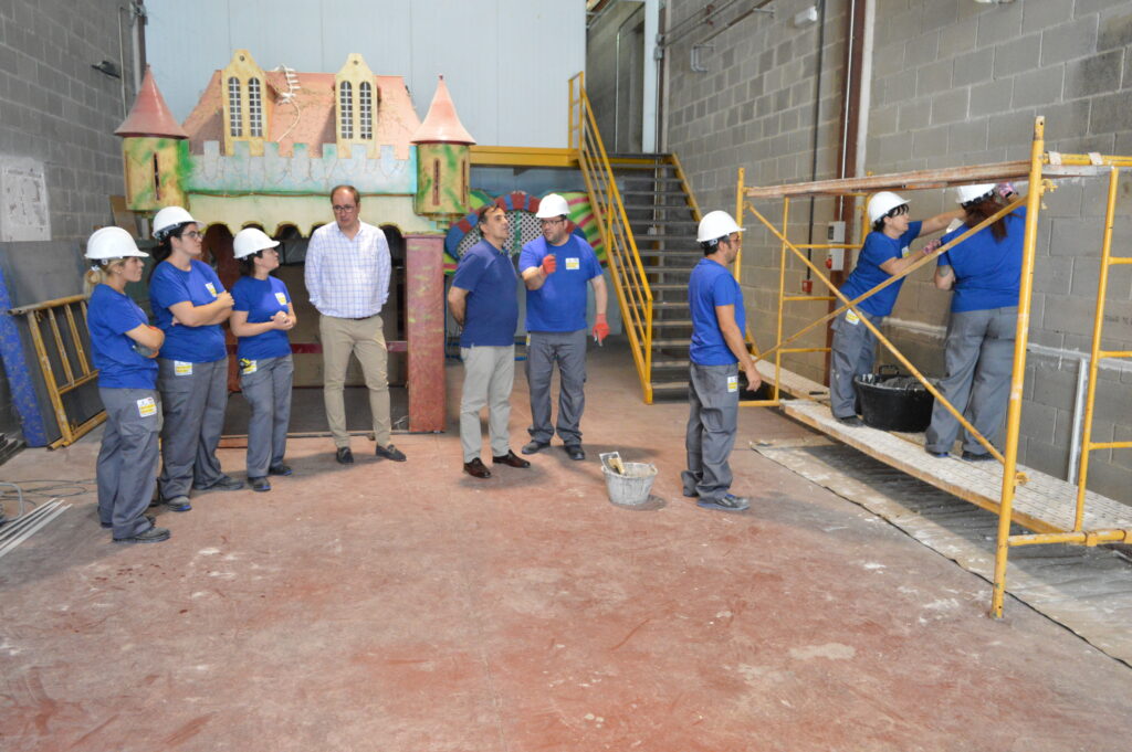 Curso de recualificación en albañilería (Foto: Diario de Miguelturra).