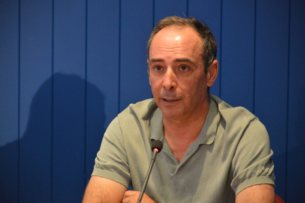 Joaquín Sánchez, presidente del Club de Tenis de Miguelturra (Foto: Diario de Miguelturra).