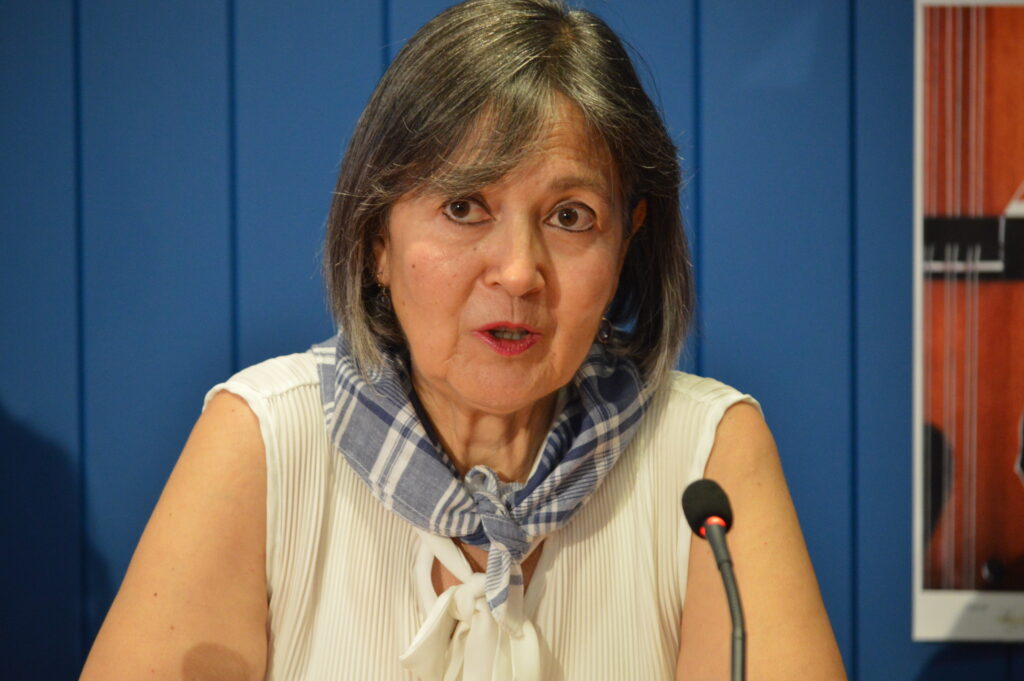 María Dolores Asensio, presidenta de Nazarín (Foto: Diario de Miguelturra).