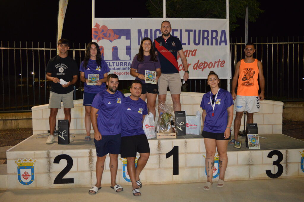 Podio categoría Mixto Aficionado (Foto: Diario de Miguelturra).