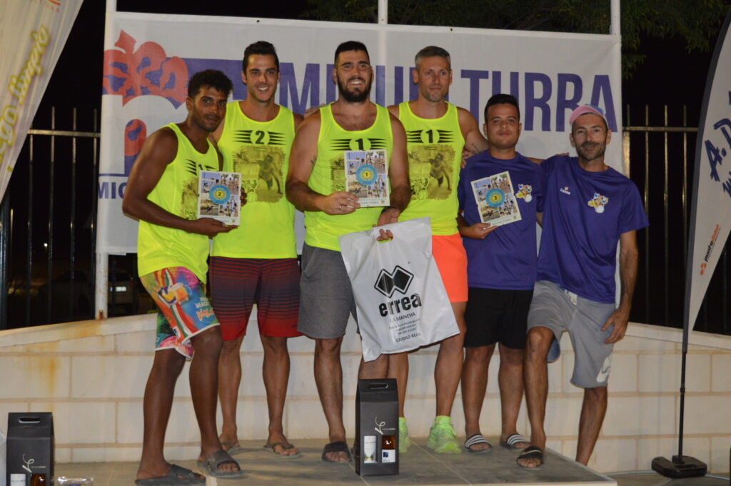 Podio categoría Masculino Pro (Foto: Diario de Miguelturra).