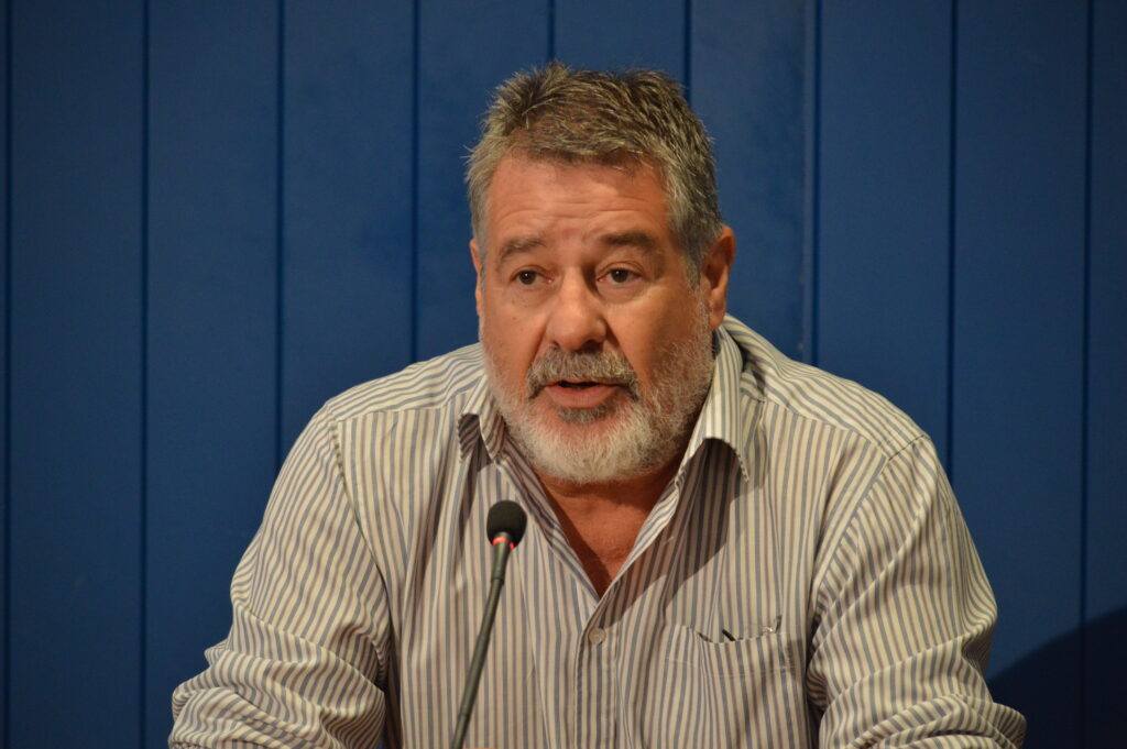 Javier Carreras, secretario provincial de la AECC (Foto: Diario de Miguelturra).