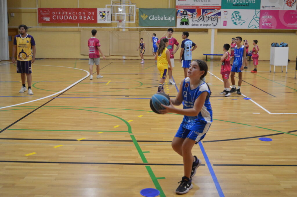 Día del Baloncesto con motivo de las Ferias y Fiestas 2024.