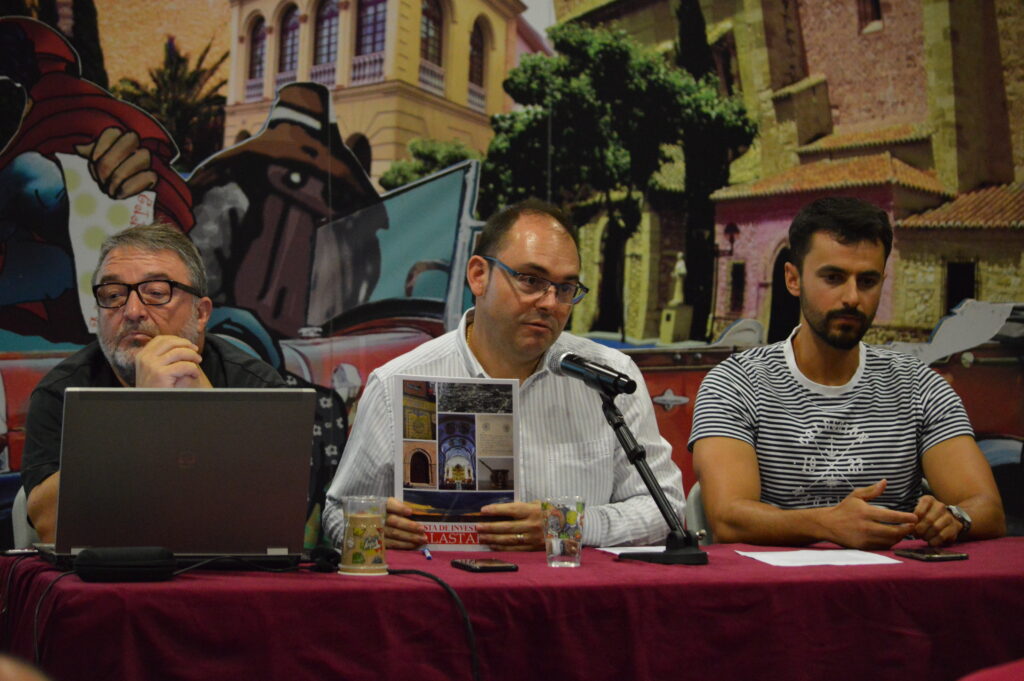 De izqda. a dcha.: José Luis Barba, José Ramón González y Luis Manuel Domínguez (Foto: Diario de Miguelturra).