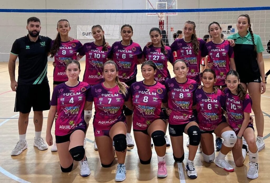 El equipo Infantil Regional Femenino del ADV en Elche.