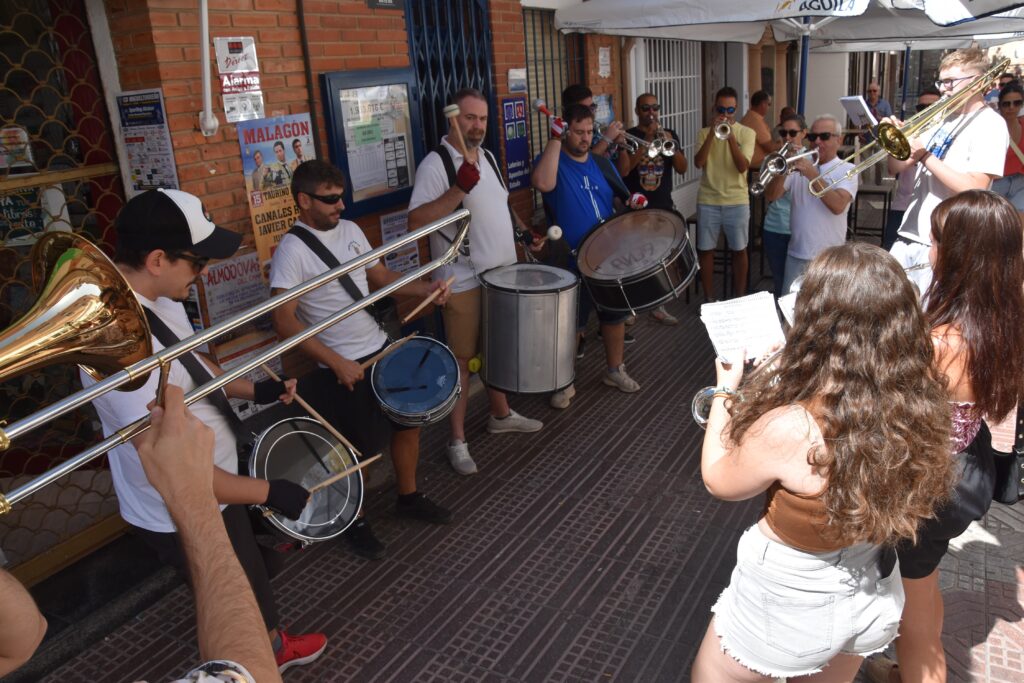 Charanga 'El Bufón' en el Encuentro de Charangas de las Ferias y Fiestas 2024.