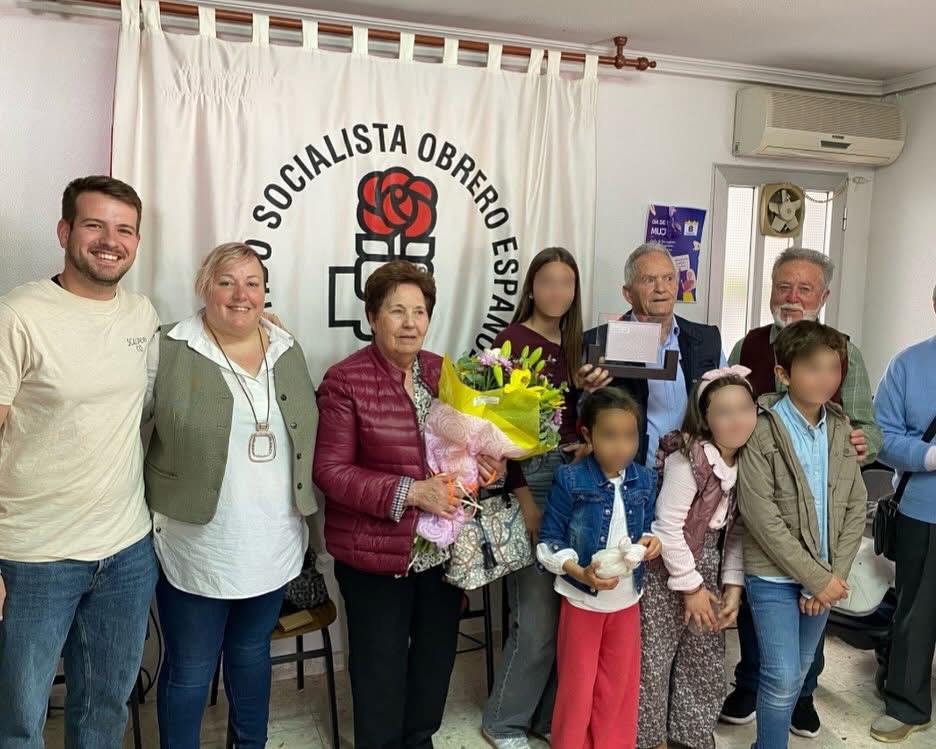 El PSOE Miguelturra reconoce la labor de sus militantes