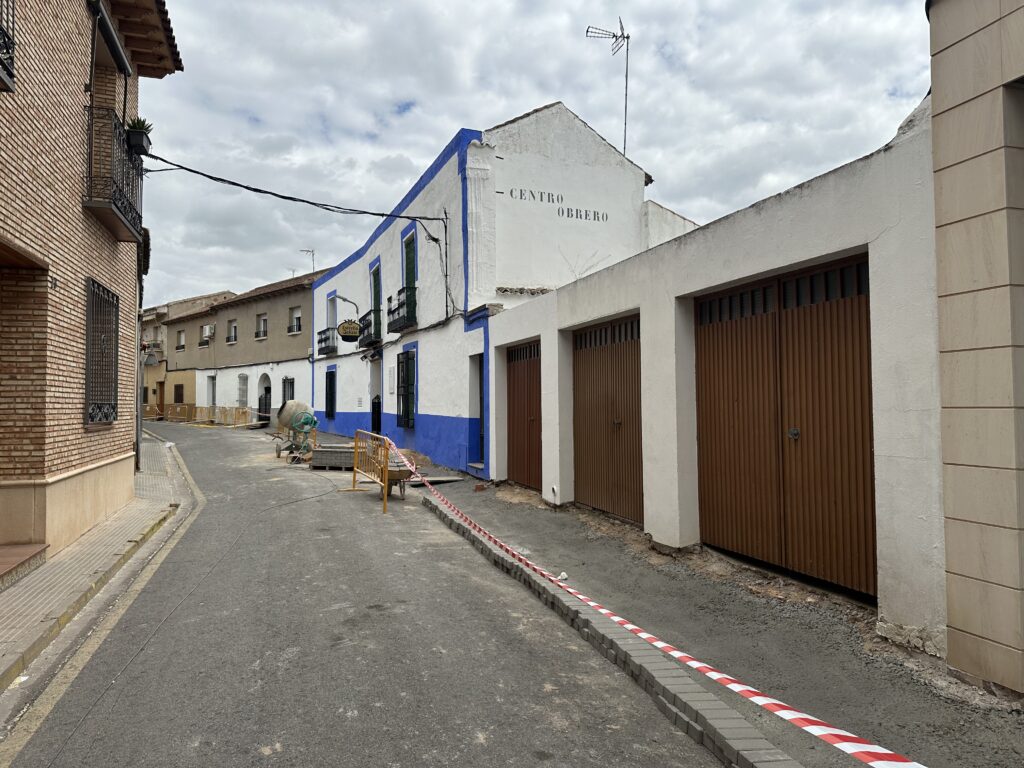 La calle Cohombro tendrá una plataforma única para mejorar la accesibilidad (Foto: Diario de Miguelturra).