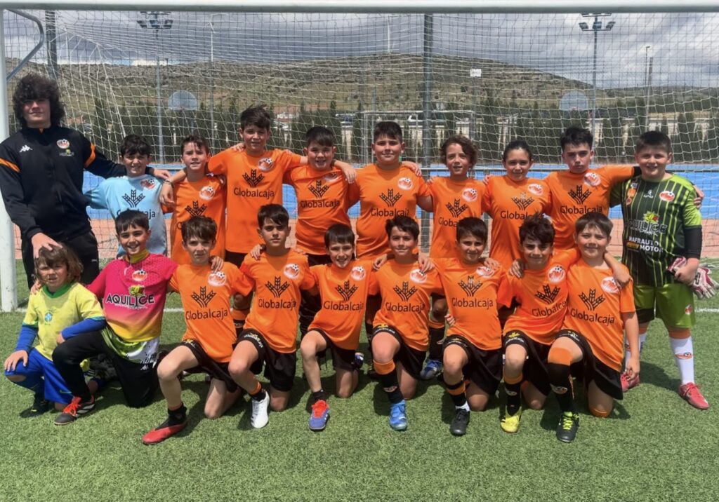 Alevín Naranja (Foto: EFB Miguelturra).