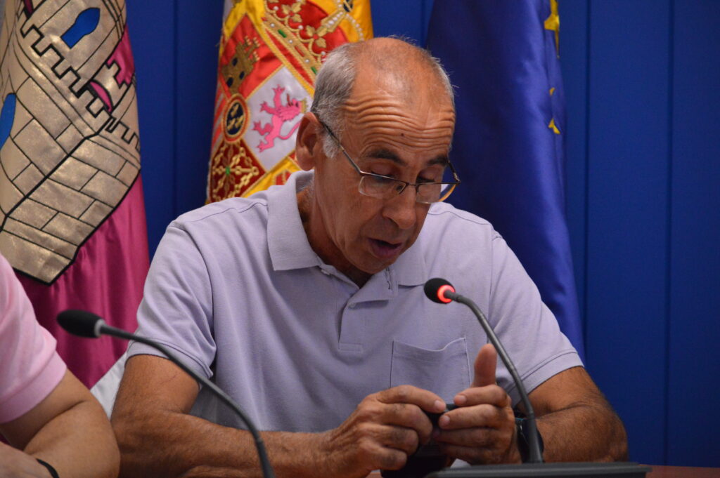 José Luis Rodrigo, presidente de la Congregación de la Virgen de la Estrella (Foto: Diario de Miguelturra).