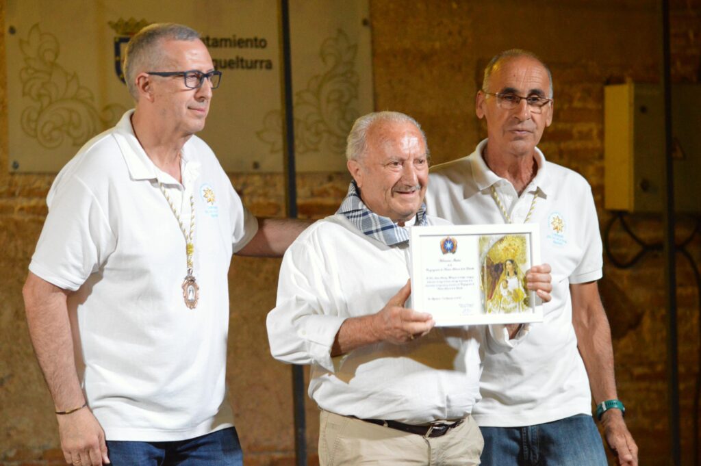 Julián Sánchez fue nombrado Hermano ilustre de la Congregación (Foto: Diario de Miguelturra).