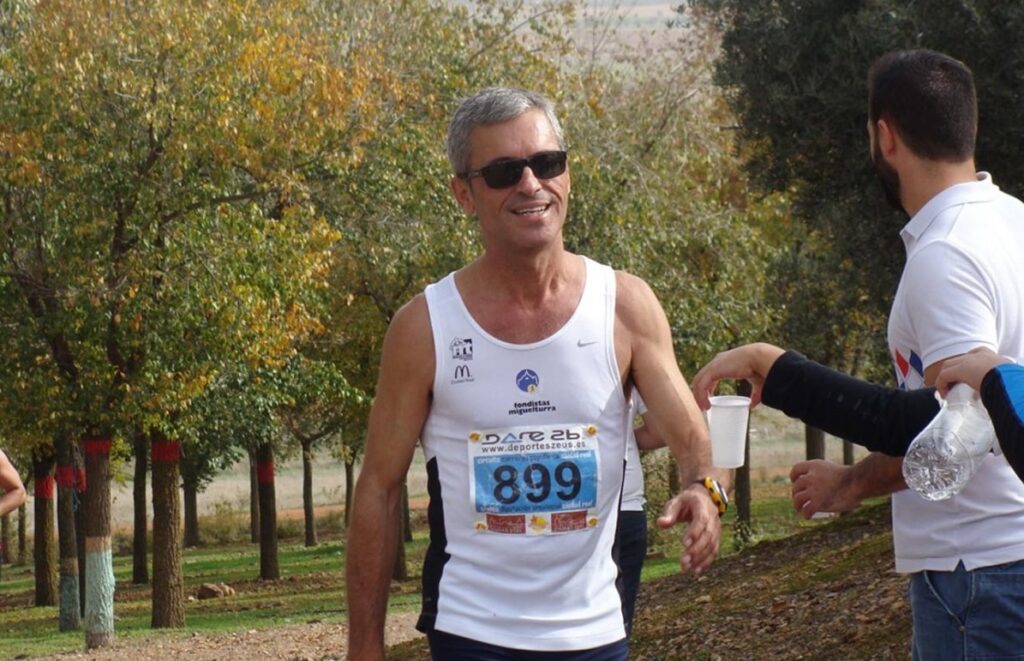 Marcial González Rivero en la Media Maratón de Miguelturra del año 2024 (Foto: Ayto. de Miguelturra).
