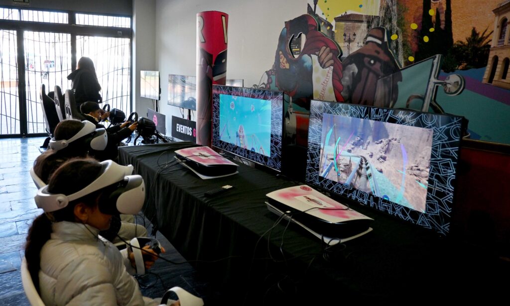 La realidad virtual ha estado presente en esta jornada gamer