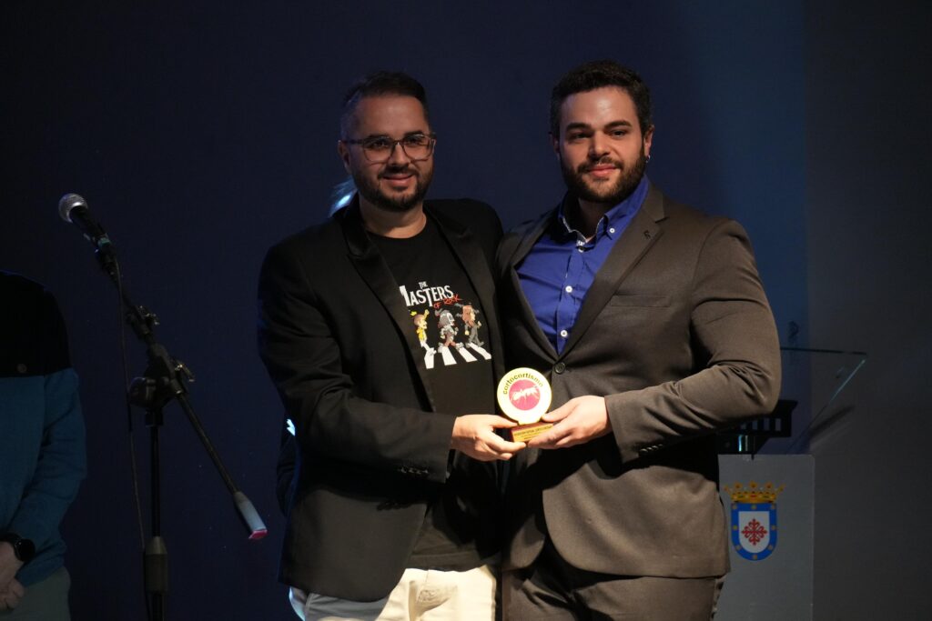 José Vicente Rojas junto a Ángel Ocaña, premiados a la Mejor Música Original | Diario de Miguelturra