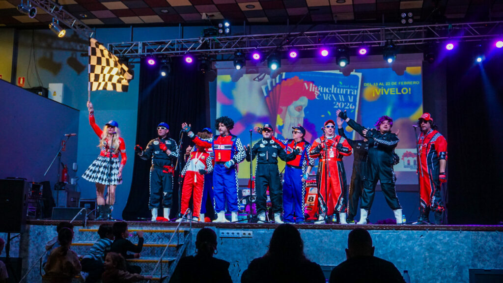 'El Chinchon' de Daimiel volvió a las tablas del Palacio del Carnaval tras unos años sin visitar el auditorio churriego | Aurora Herrero/Diario de Miguelturra