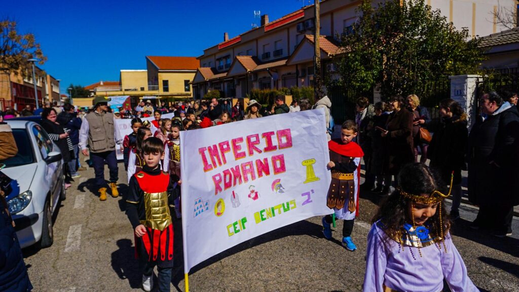 El Benito Pérez Galdós ha hecho un repaso por las diferentes civilizaciones más destacadas a lo largo de la historia | Aurora Herrero/Diario de Miguelturra