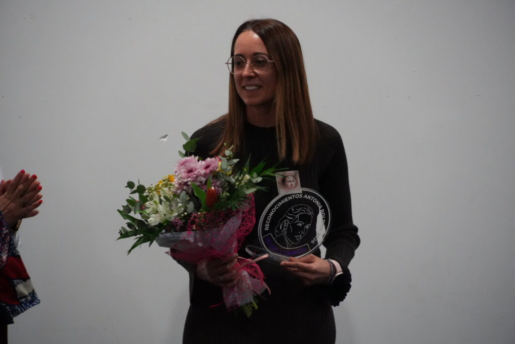 Lucila María Gómez Sánchez ha sido la mujer reconocida en esta primera edición de los Reconocimientos ‘Antonia Roldán’ | Diario de Miguelturra
