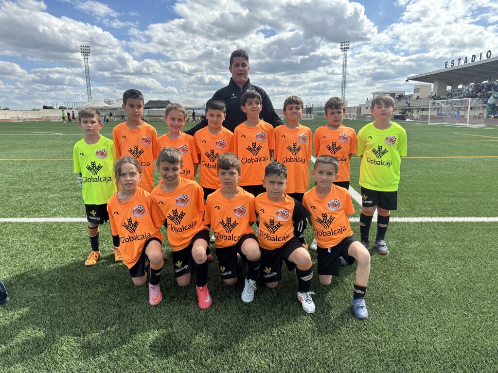 El equipo prebenjamín de la EFB Miguelturra | Diario de Miguelturra