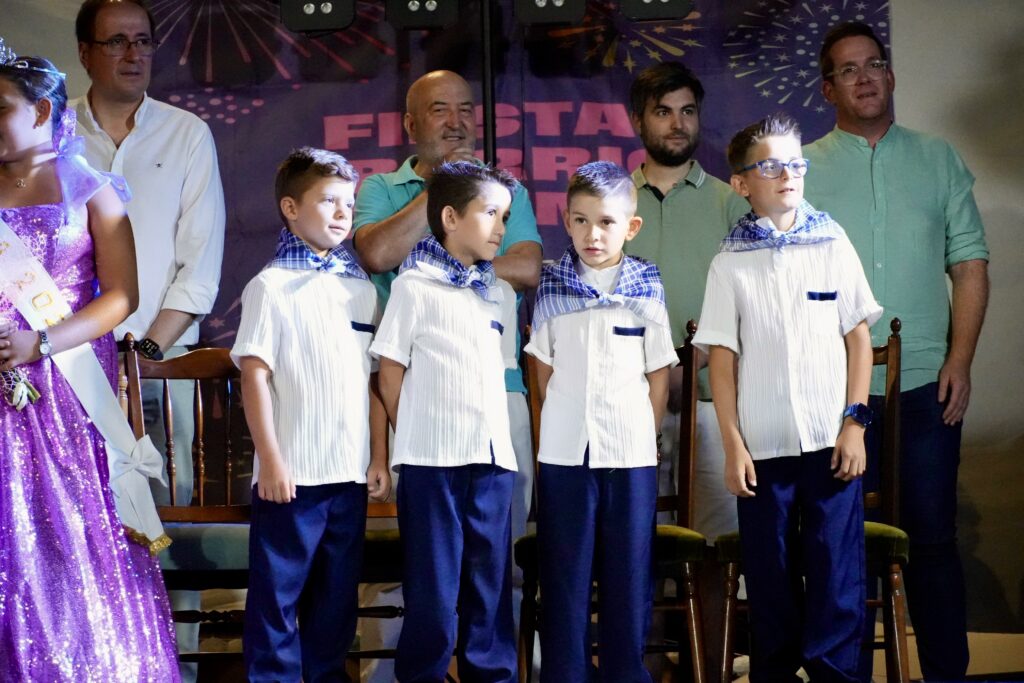 De izqda. a dcha.: Ricardo López, Jaime Muñoz y Marcos Fernandez, los zagales del Barrio Oriente 2026 | Diario de Miguelturra